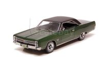 1/43 Plymouth Sport Fury 2-Door Hardtop 1968 green metallic / black NEO 44700, масштабная модель, scale43, Neo Scale Models