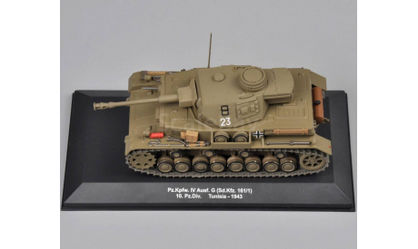 1:43 Pz.Kpfw.IV Ausf.G (Sd.Kfz.161/1) IXO diecast модель немецкого танка, масштабные модели бронетехники, 1/43, IXO Танки