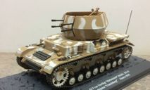 2 cm Flak auf Pz.IV. Wirbelwind 1/43 Flakpanzer IV diecast модель немецкой ЗСУ Altaya, масштабные модели бронетехники, scale43