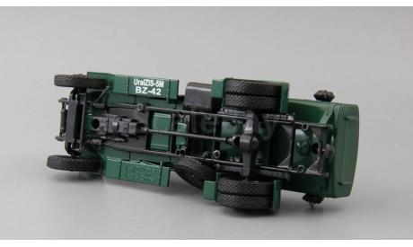 УралЗИС-5М БЗ-42, зеленый, масштабная модель, Наш Автопром, 1:43, 1/43