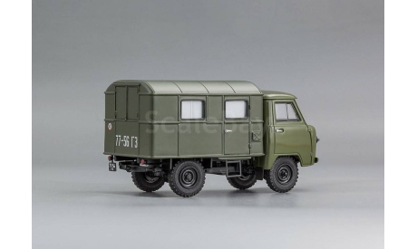 УАЗ- 450Д ’АКД-64’ (передвижной армейский кинотеатр), масштабная модель, DiP Models, scale43