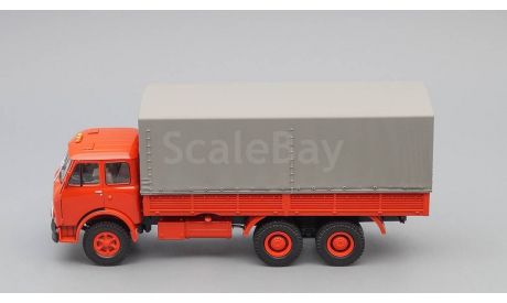 МАЗ 514 с тентом (1974), красный, масштабная модель, 1:43, 1/43, Наш Автопром