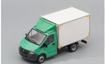 ГАЗель NEXT A21R23 хлебный фургон с обтекателем, зеленый / серый, масштабная модель, scale43