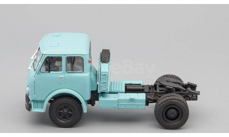 МАЗ 504Б седельный тягач, голубой, масштабная модель, Наш Автопром, scale43