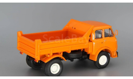 МАЗ 5549 самосвал (1977), оранжевый, масштабная модель, Наш Автопром, scale43