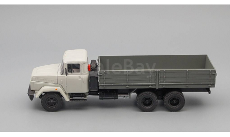 КРАЗ 250 бортовой поздний (1985-1995), серый, масштабная модель, Наш Автопром, scale43