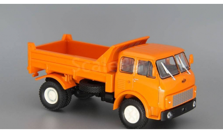 МАЗ 5549 самосвал (1977), оранжевый, масштабная модель, Наш Автопром, scale43
