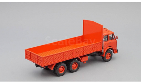 МАЗ 514 с тентом (1974), красный, масштабная модель, 1:43, 1/43, Наш Автопром