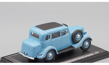 Горький М1-МГ Газогенераторный, голубой, масштабная модель, Наш Автопром, scale43