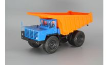 БЕЛАЗ-7525 (сине-оранжевый), масштабная модель, Наш Автопром, 1:43, 1/43