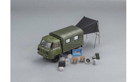 УАЗ- 450Д ’АКД-64’ (передвижной армейский кинотеатр), масштабная модель, DiP Models, scale43