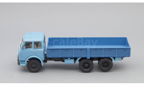 МАЗ 516А бортовой (1971-1973), сине-голубой, масштабная модель, Наш Автопром, scale43