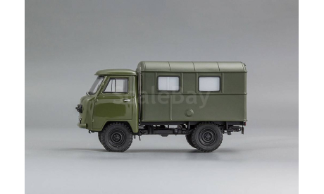 УАЗ- 450Д ’АКД-64’ (передвижной армейский кинотеатр), масштабная модель, DiP Models, scale43