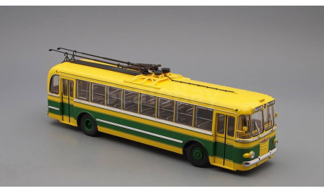 ТБУ-1 троллейбус (1955), желто-зеленый, масштабная модель, scale43, ULTRA Models