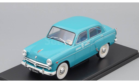 Легендарные советские Автомобили №68, Москвич-407 ’Такси’, журнальная серия масштабных моделей, Hachette, scale24