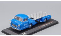 MERCEDES-BENZ “Blue Wonder” racing-car transporter 1955 Blue, масштабная модель, IXO, scale43