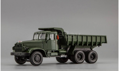 КРАЗ 222Б самосвал (1963-1966), зеленый, масштабная модель, Наш Автопром, scale43