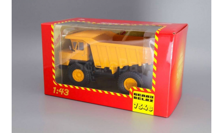 БЕЛАЗ-7548 (желтый), масштабная модель, Наш Автопром, 1:43, 1/43