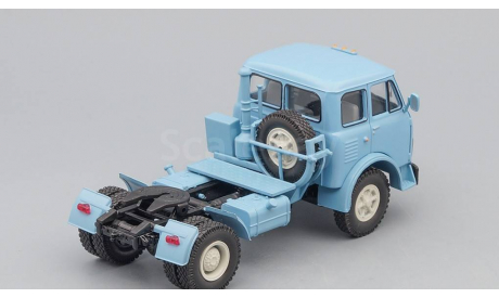 МАЗ 504В седельный тягач (1977-1982), голубой, масштабная модель, Наш Автопром, scale43