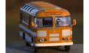 ПАЗ-672 жёлто-белый, масштабная модель, Classicbus, scale43