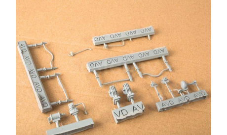 Сборная модель АС-1А, сборная модель автомобиля, AVD Models, scale43