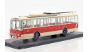 троллейбус SKODA 14TR Potsdam 1981 Beige/Red, масштабная модель, Tatra, Premium Classixxs, scale43