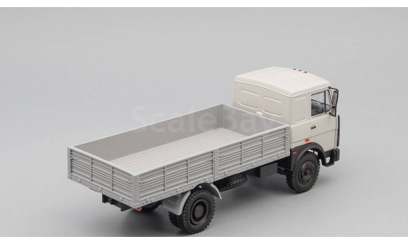 МАЗ 53371 бортовой (1991-1999), серый, масштабная модель, scale43, Наш Автопром