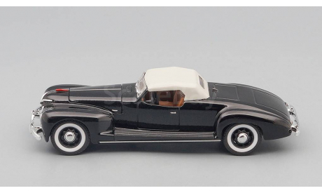 ЗИС 101А Спорт закр.верх, черный, масштабная модель, Наш Автопром, scale43