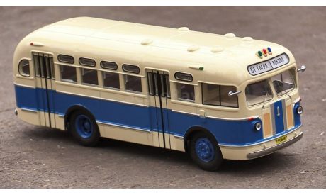 ЗИС-155 бежево-синий, масштабная модель, Classicbus, scale43