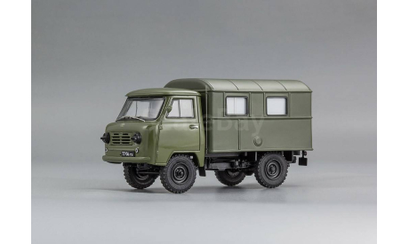 УАЗ- 450Д ’АКД-64’ (передвижной армейский кинотеатр), масштабная модель, DiP Models, scale43