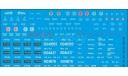 Декаль для ТЭП70 (NP11), фототравление, декали, краски, материалы, DZD, scale43