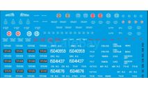 Декаль для ТЭП70 (NP11), фототравление, декали, краски, материалы, DZD, scale43