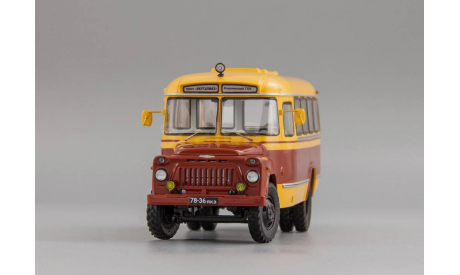 Курганский автобус 685Б (1976) Маршрут «Трест ЯКУТАЛМАЗ - Мирнинский ГОК», масштабная модель, scale43, DiP Models