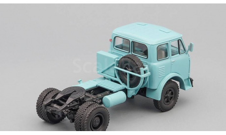 МАЗ 504Б седельный тягач, голубой, масштабная модель, Наш Автопром, scale43