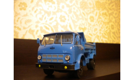 МАЗ-503А самосвал, 1975 г. (синий), масштабная модель, Наш Автопром, 1:43, 1/43