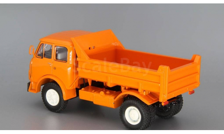МАЗ 5549 самосвал (1977), оранжевый, масштабная модель, Наш Автопром, scale43