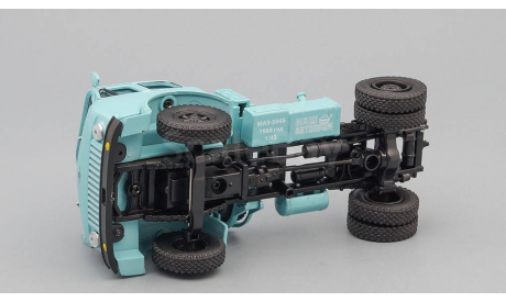 МАЗ 504Б седельный тягач, голубой, масштабная модель, Наш Автопром, scale43