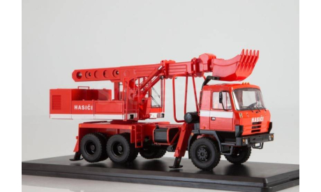 Экскаватор-планировщик UDS-114A (на шасси Tatra-815) пожарный, масштабная модель, Start Scale Models (SSM), scale43