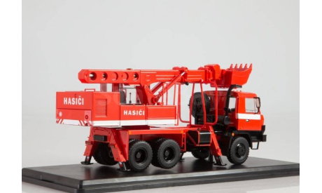 Экскаватор-планировщик UDS-114A (на шасси Tatra-815) пожарный, масштабная модель, Start Scale Models (SSM), scale43