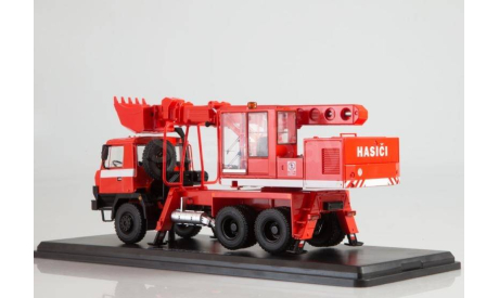 Экскаватор-планировщик UDS-114A (на шасси Tatra-815) пожарный, масштабная модель, Start Scale Models (SSM), scale43