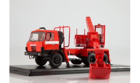 Экскаватор-планировщик UDS-114A (на шасси Tatra-815) пожарный, масштабная модель, Start Scale Models (SSM), scale43