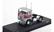 FREIGHTLINER COE Towing Vehicle 1976, Silver / Blue / Red, масштабная модель, IXO, 1:43, 1/43