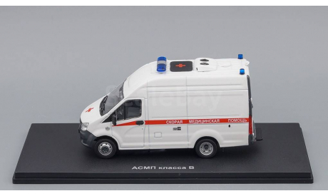 АСМП класса B (2016), белый, масштабная модель, LenmodeL, 1:43, 1/43