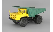 БЕЛАЗ-548А (жёлто-зелёный), масштабная модель, Наш Автопром, 1:43, 1/43