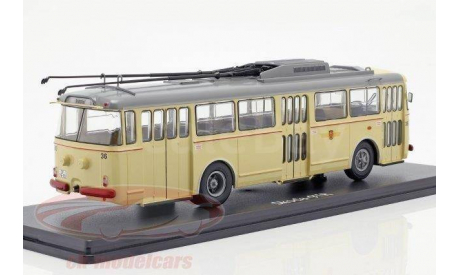 троллейбус SKODA 9TR Potsdam 1961 Beige, масштабная модель, Tatra, Premium Classixxs, scale43