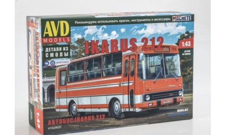 Сборная модель IKARUS 212, сборная модель автомобиля, AVD Models, scale43