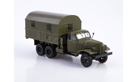 Легендарные грузовики СССР №74, КУНГ-1 (ЗИС-151), журнальная серия масштабных моделей, 1:43, 1/43