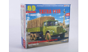 Tatra-111R бортовой (с тентом), сборная модель автомобиля, AVD Models, scale43