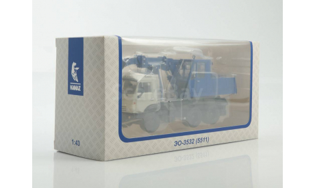 Экскаватор ЭО-3532 (5511), масштабная модель, scale43, ПАО КАМАЗ