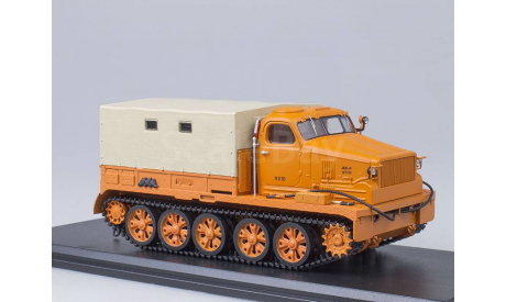 АТ-Т бортовой с тентом (оранжевый), масштабная модель, Start Scale Models (SSM), 1:43, 1/43